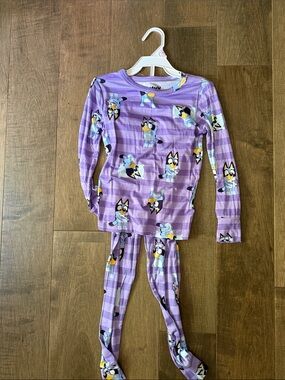 Purple Bluey Kids Pajama Set – Size 6 (NWT)